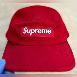 Supreme Wool Camp Cap